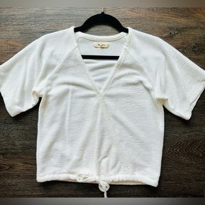 Madewell white summer top!